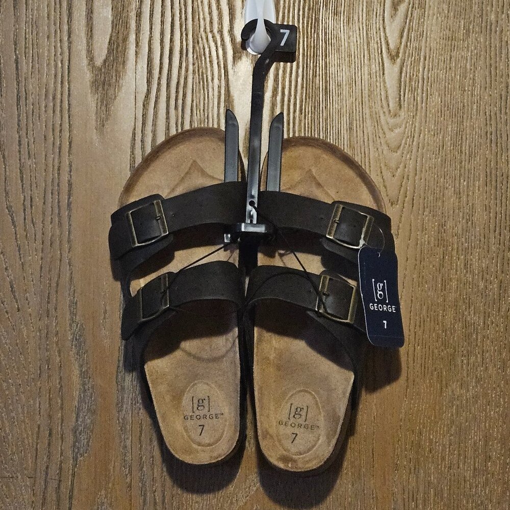 NEW George brand sandles size 7